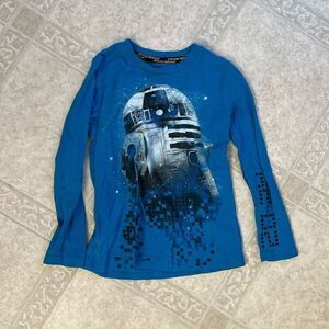 Boys Star Wars Long Sleeve Shirt Size 6